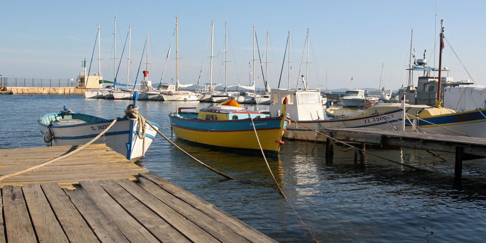 Salins d'hyères Port Pothuau